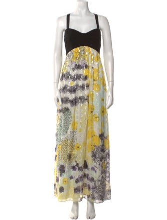 Diane von Furstenberg Silk Long Dress