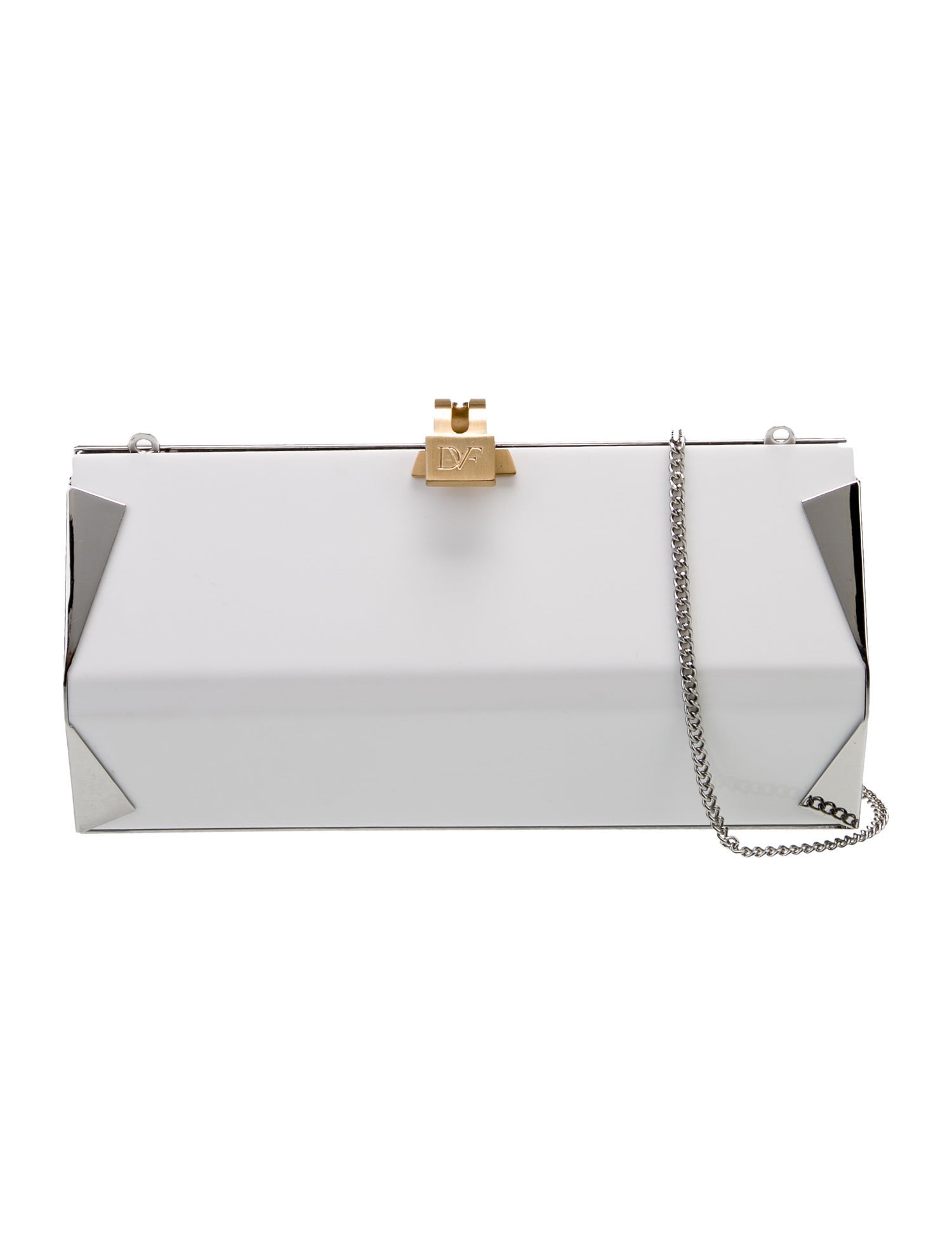 Diane von Furstenberg Leather Clutch