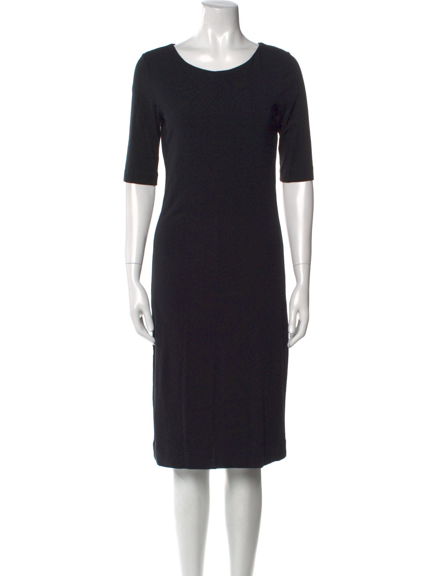 Diane von Furstenberg Scoop Neck Knee-Length Dress