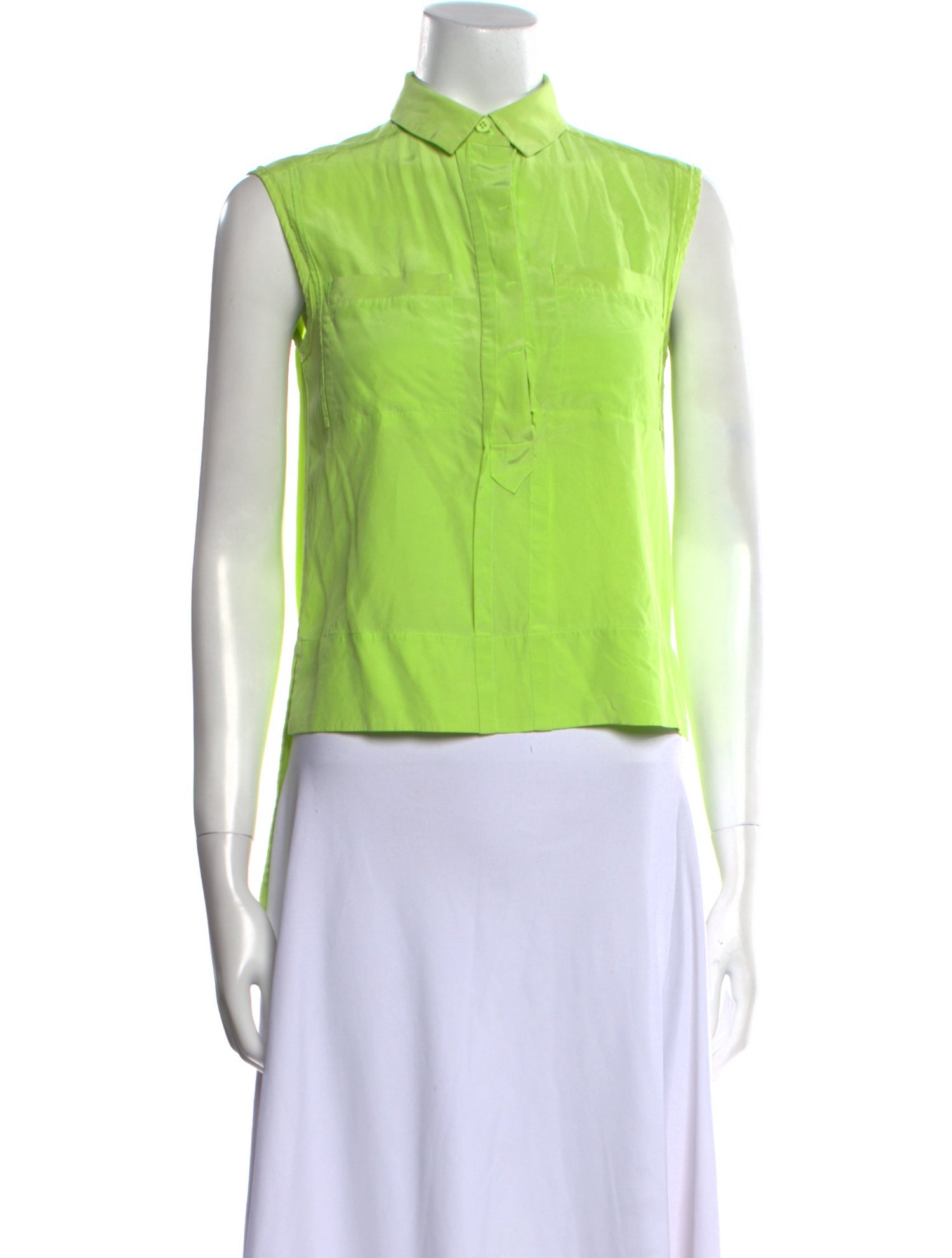 Diane von Furstenberg Sleeveless Crop Top