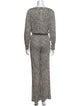 Diane von Furstenberg Silk Polka Dot Print Jumpsuit