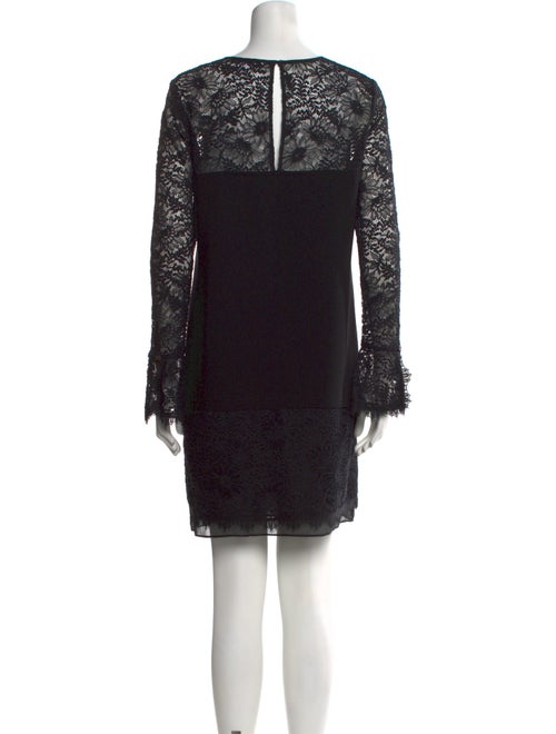 Diane von Furstenberg Lace Pattern Mini Dress