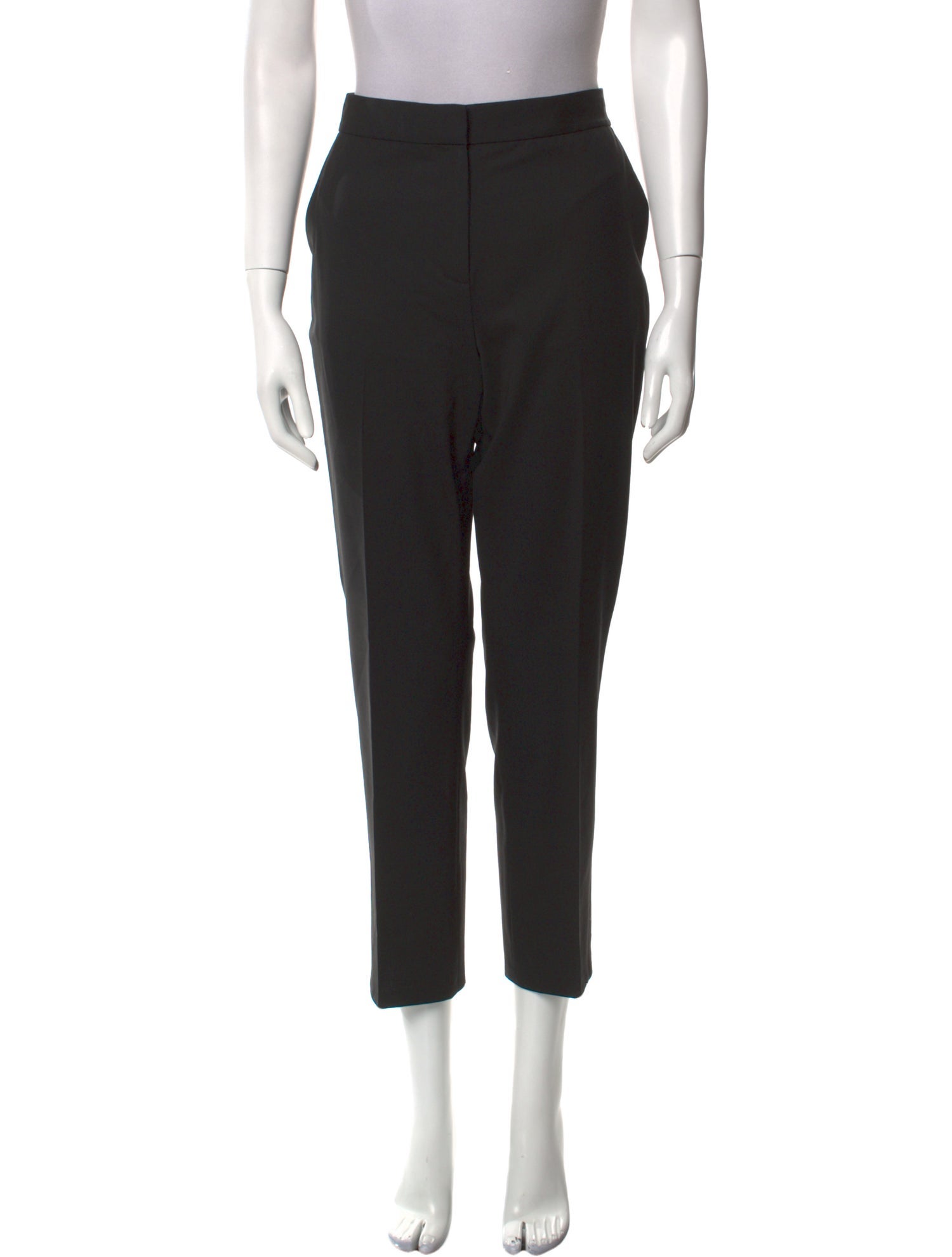 Diane von Furstenberg Wool Straight Leg Pants