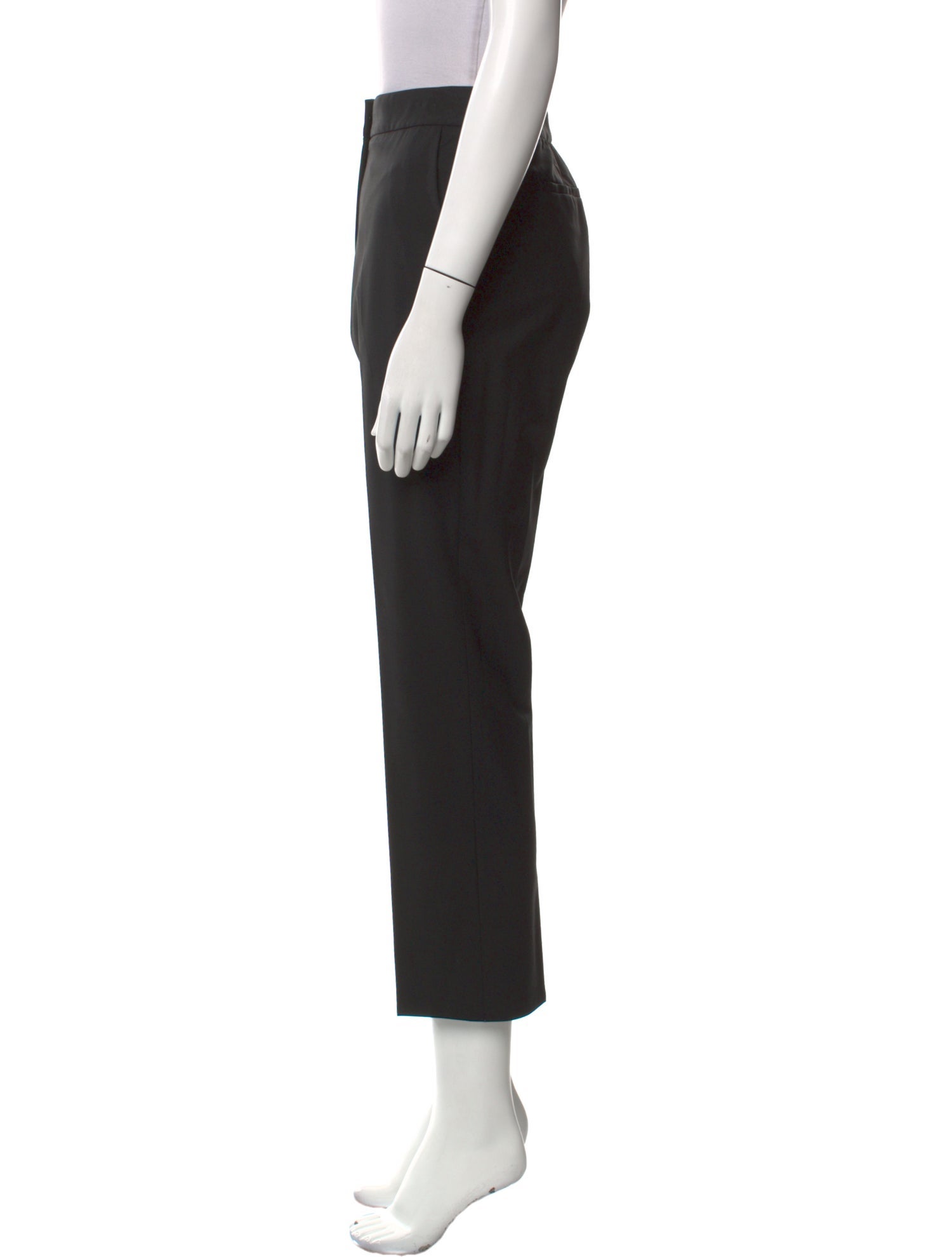 Diane von Furstenberg Wool Straight Leg Pants