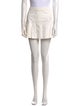Diane von Furstenberg Pleated Accents Mini Skirt