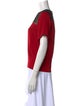 Diane von Furstenberg Silk Bateau Neckline T-Shirt