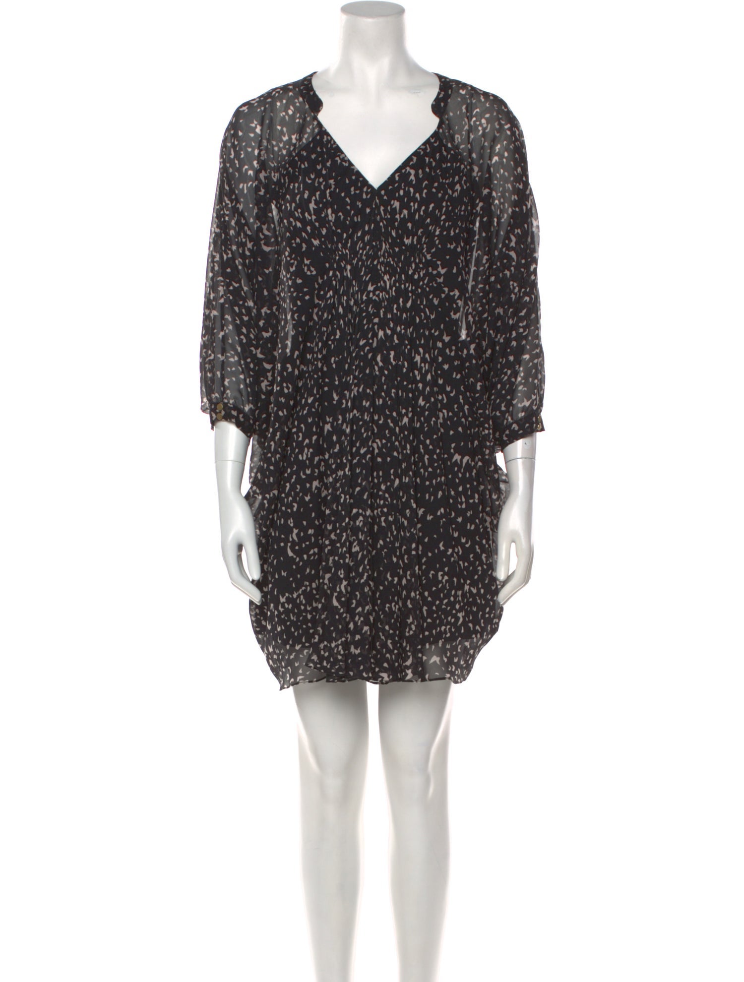 Diane von Furstenberg Silk Knee-Length Dress