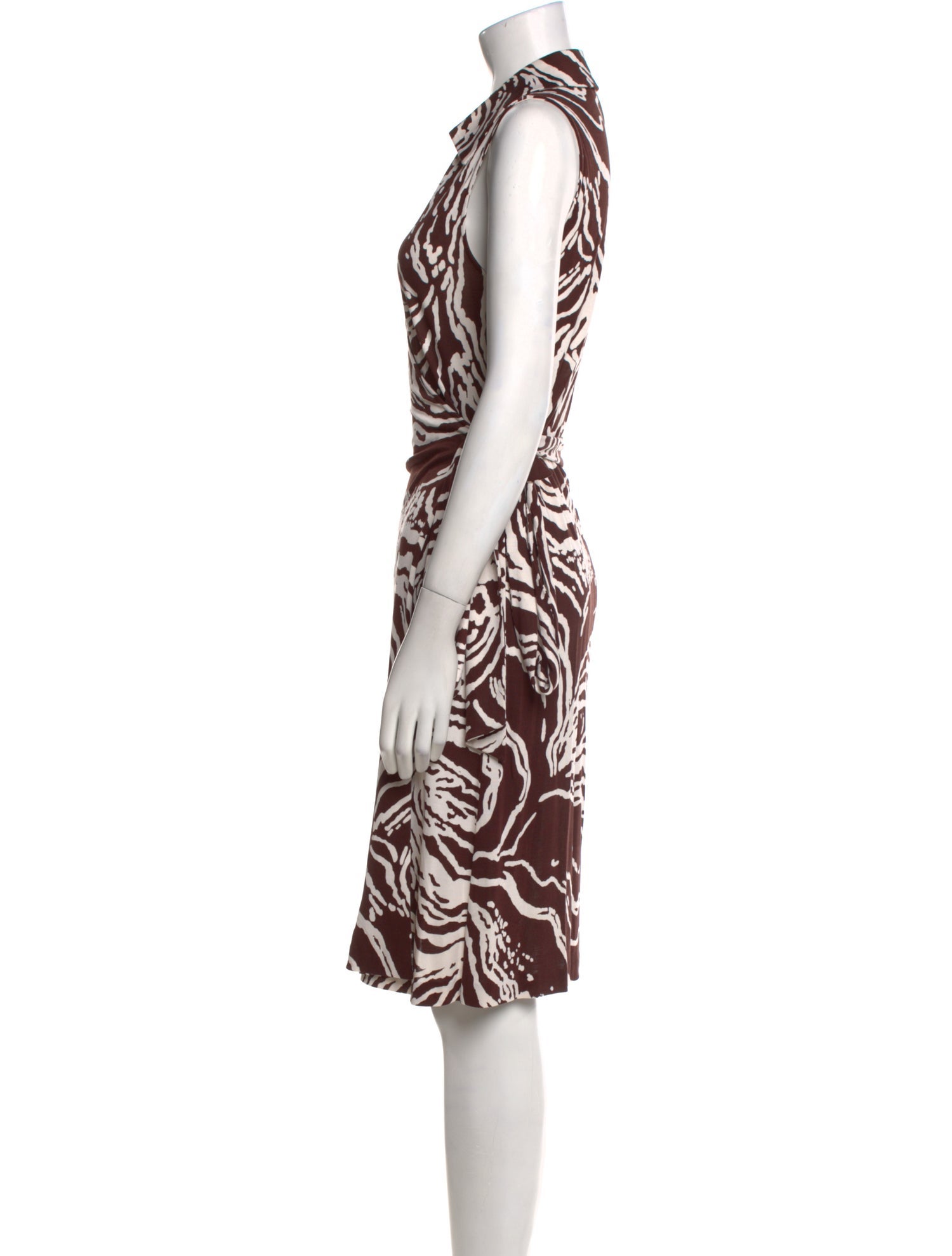 Diane von Furstenberg Silk Knee-Length Dress