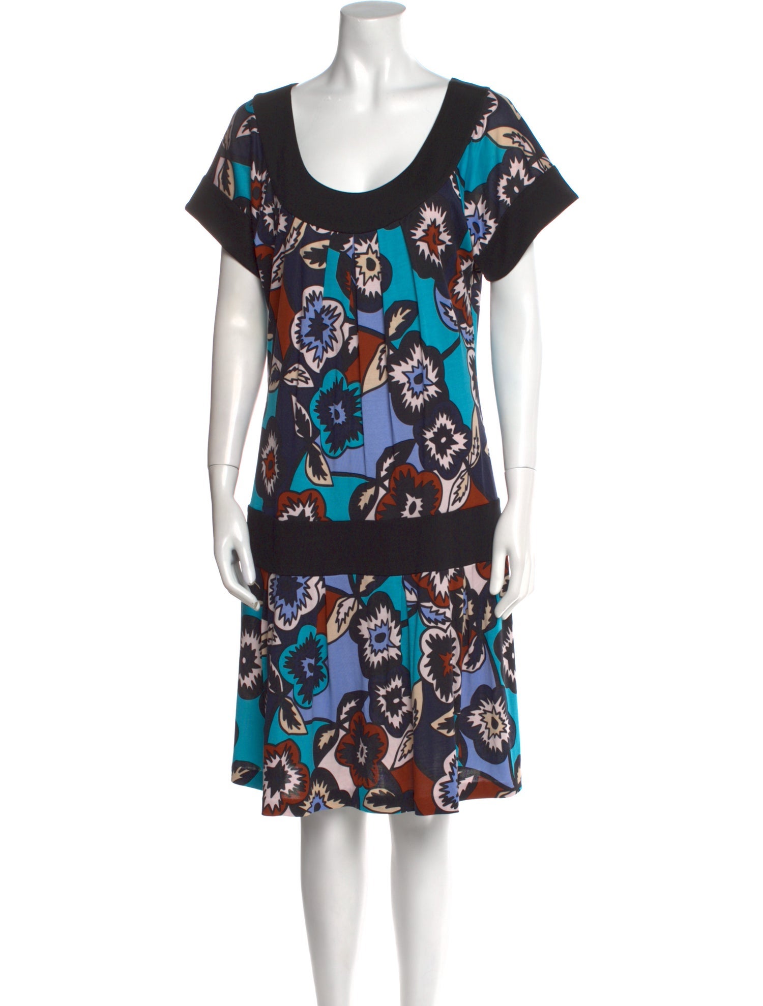 Diane von Furstenberg Silk Knee-Length Dress