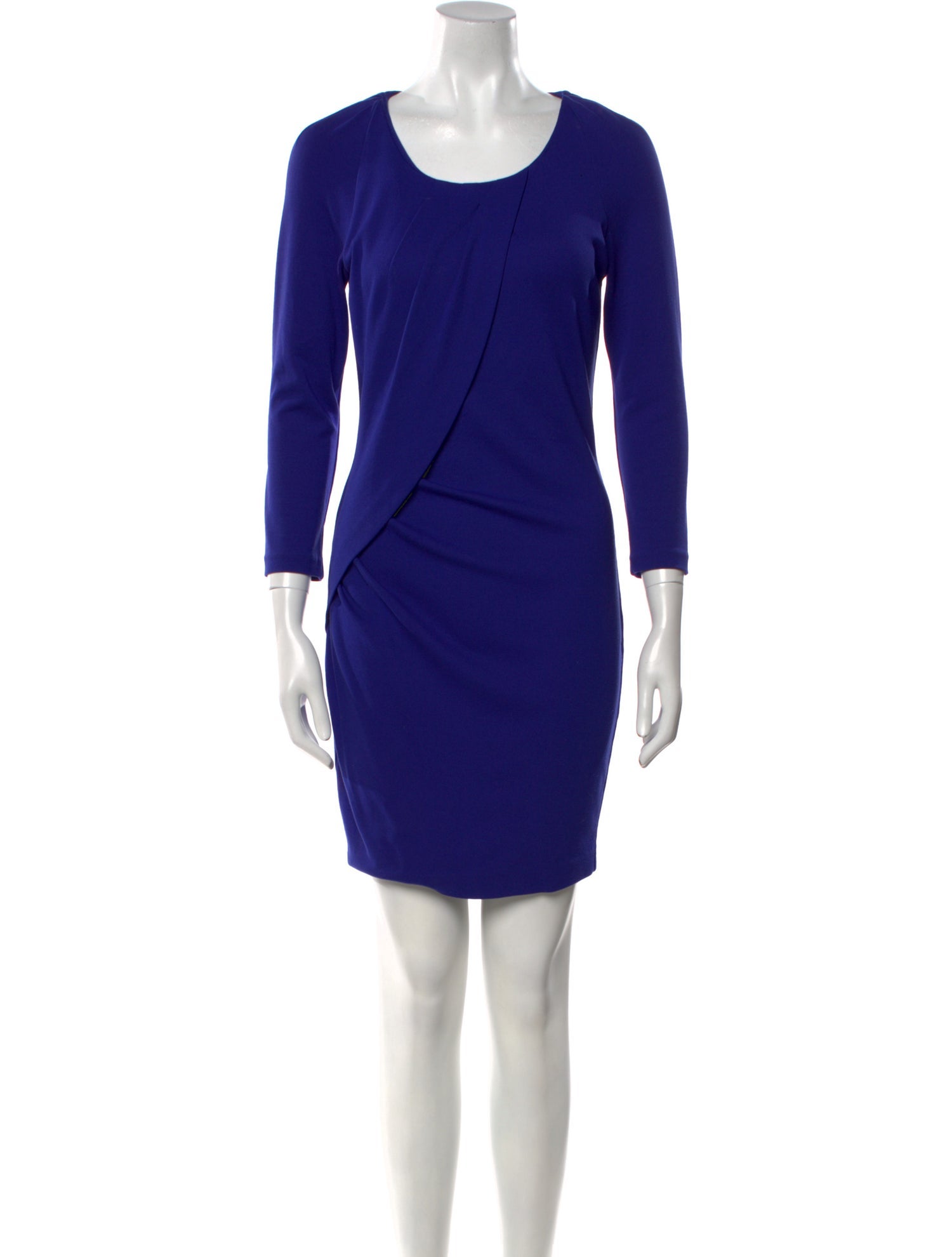 Diane von Furstenberg Scoop Neck Mini Dress