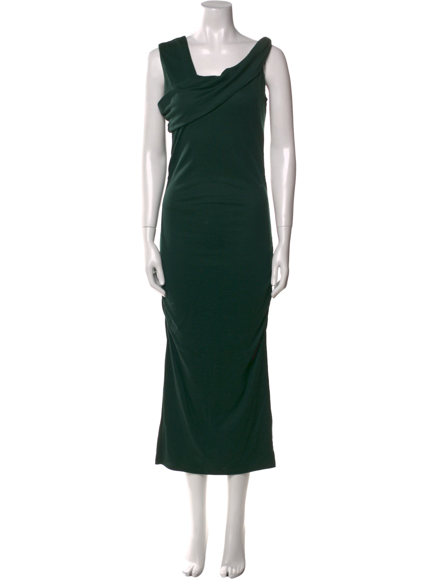 Diane von Furstenberg Virgin Wool Midi Length Dress