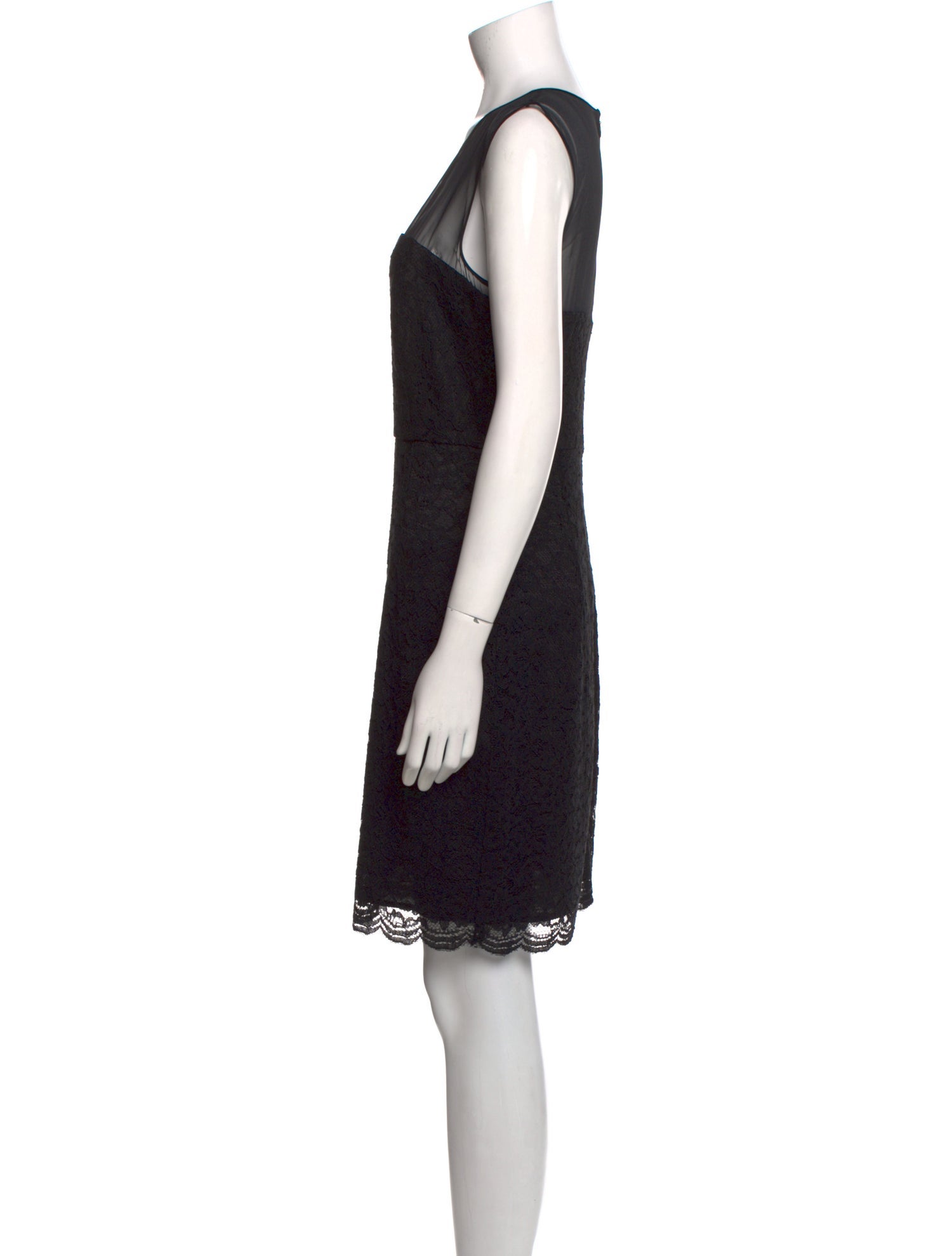 Diane von Furstenberg Crew Neck Mini Dress