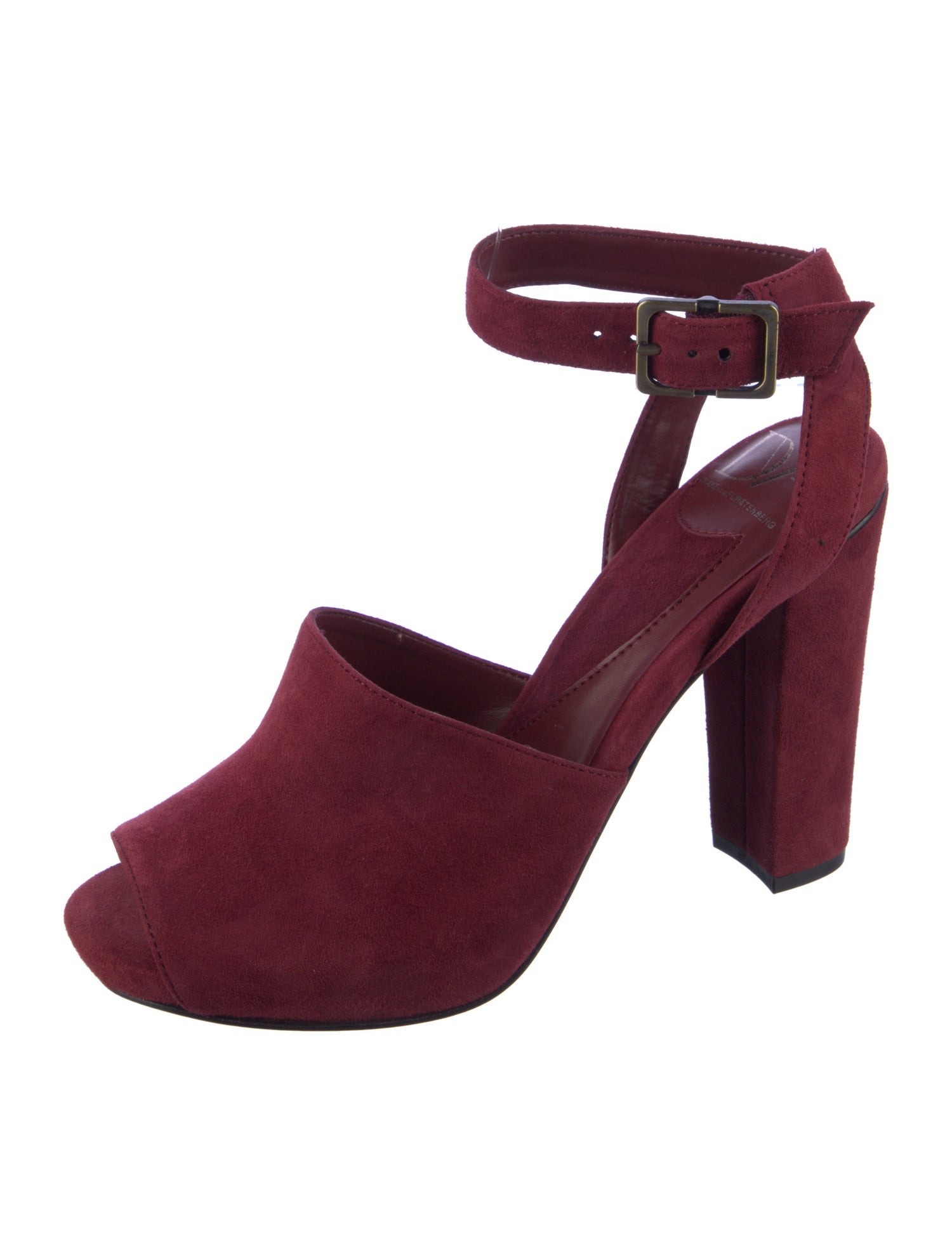 Diane von Furstenberg Suede D'Orsay Pumps