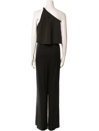Diane von Furstenberg Silk One-Shoulder Jumpsuit