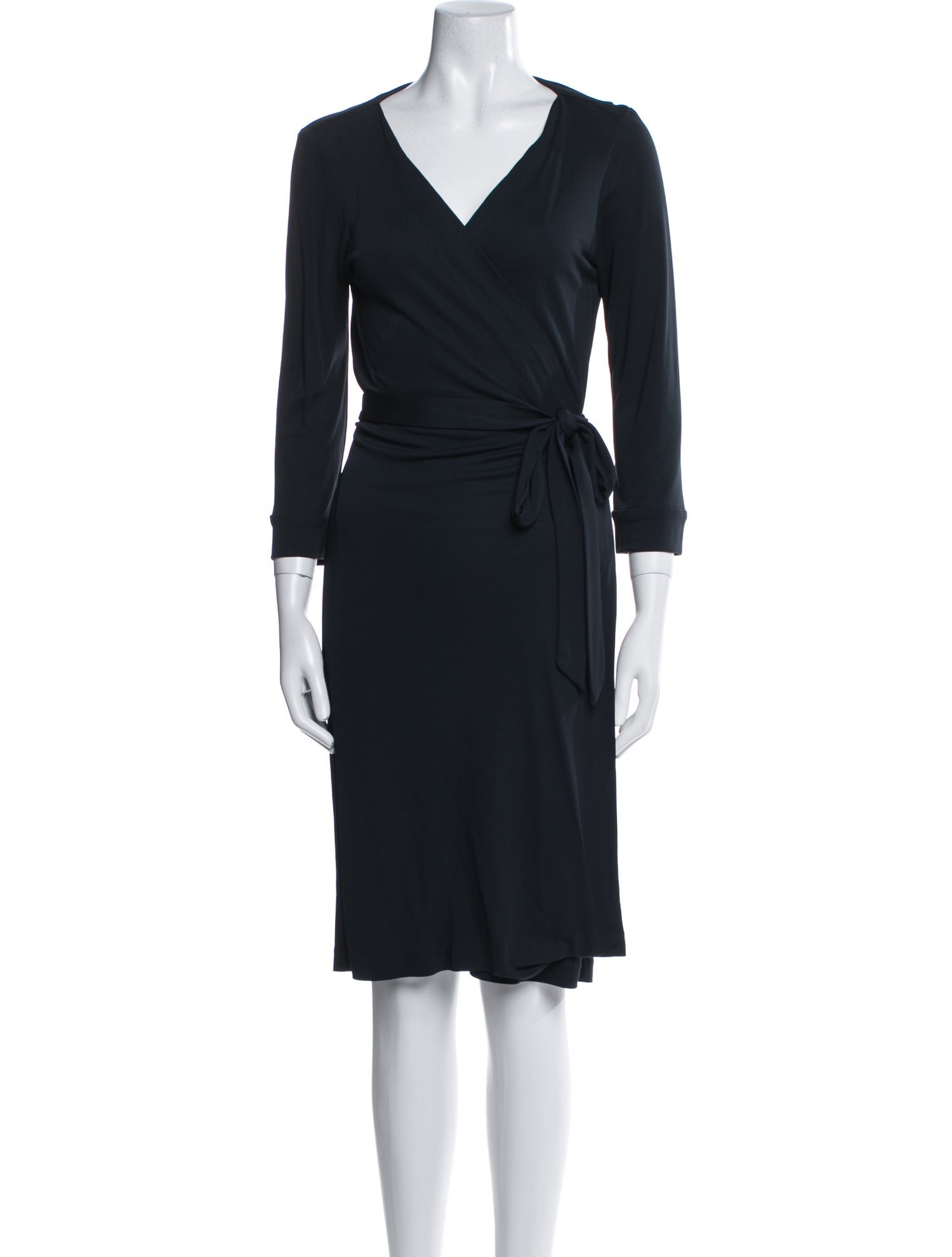 Diane von Furstenberg V-Neck Knee-Length Dress