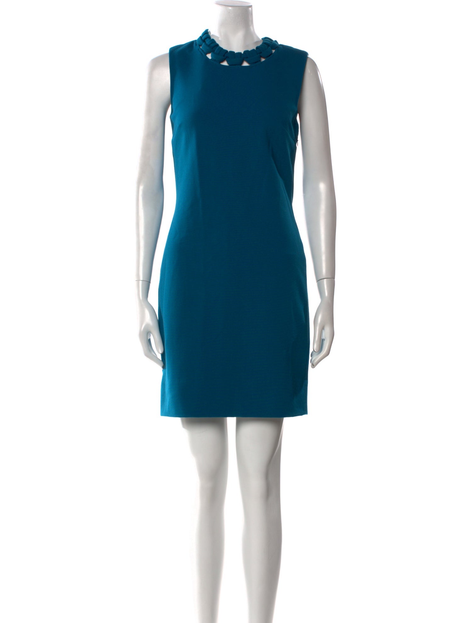Diane von Furstenberg Crew Neck Mini Dress
