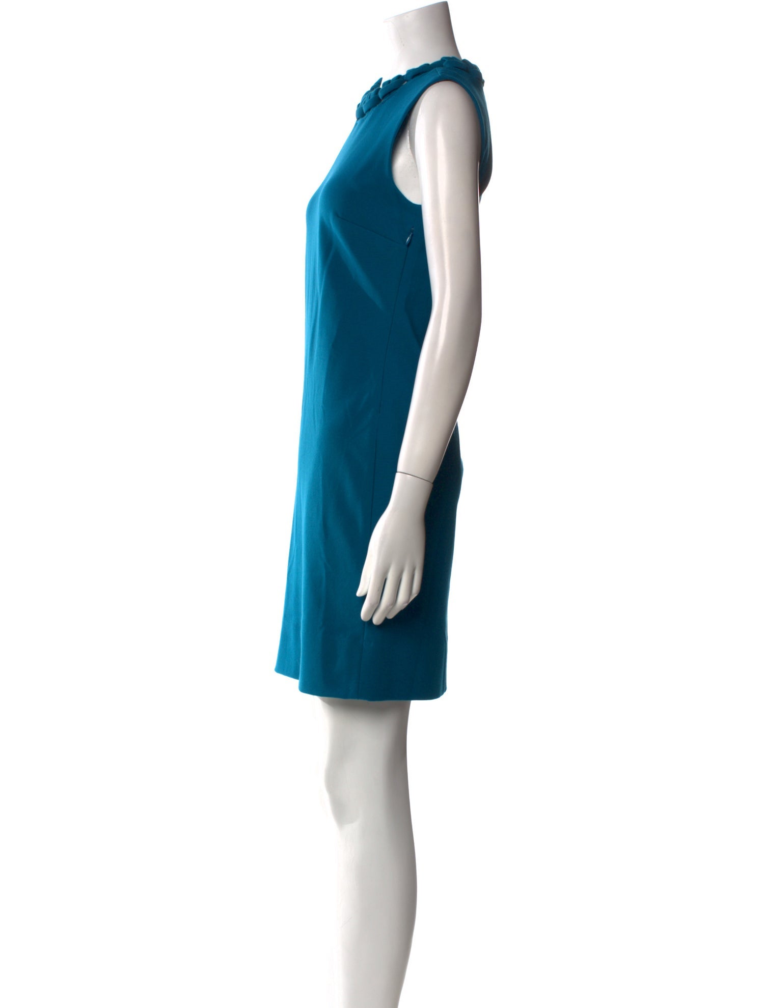 Diane von Furstenberg Crew Neck Mini Dress