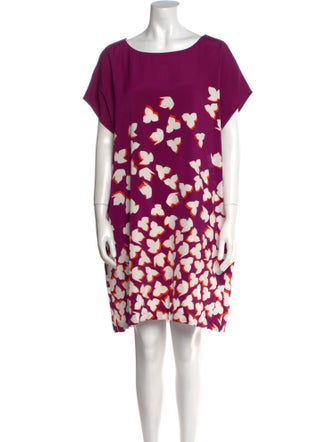 Diane von Furstenberg Printed Knee-Length Dress