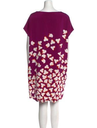 Diane von Furstenberg Printed Knee-Length Dress