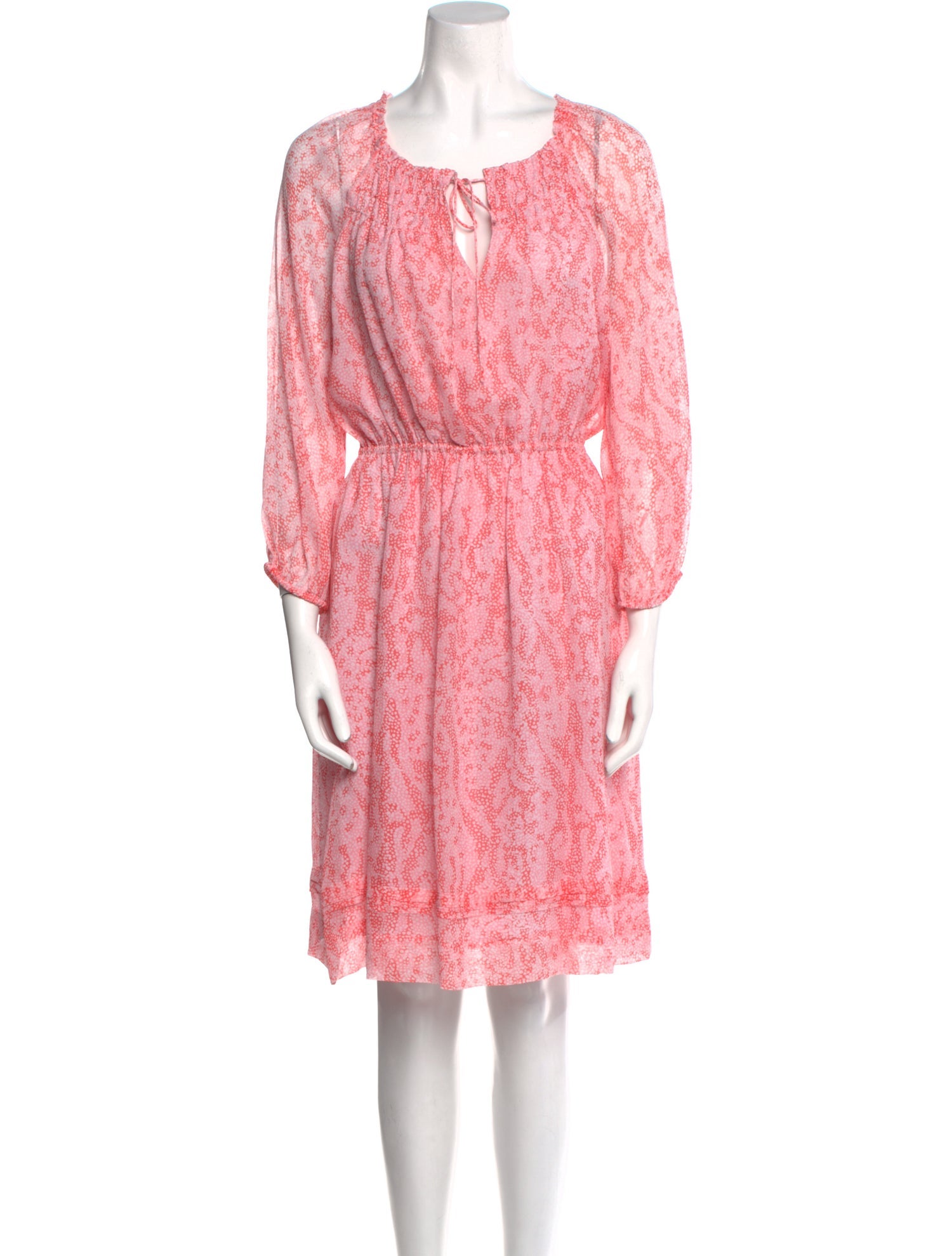 Diane von Furstenberg Silk Knee-Length Dress