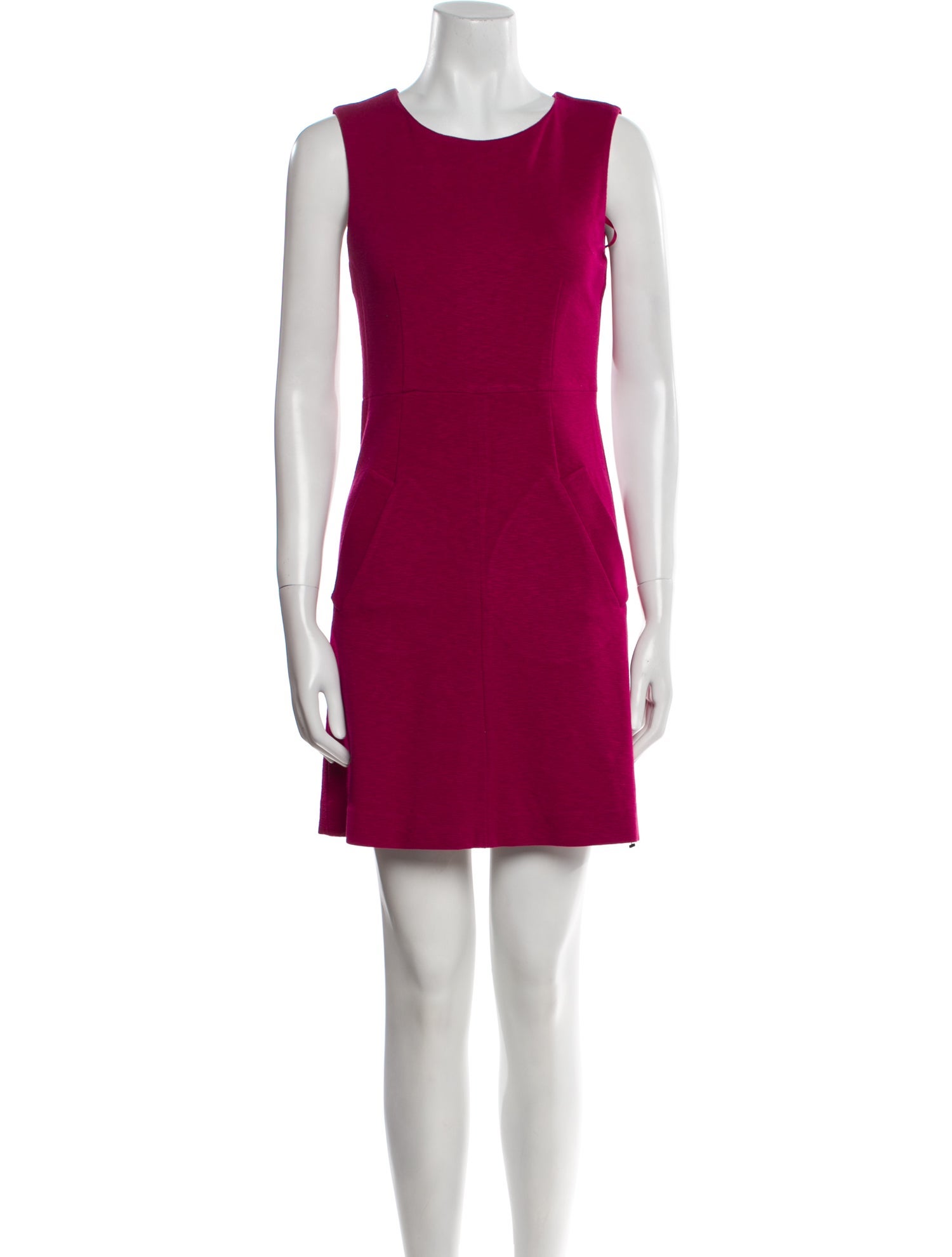 Diane von Furstenberg Crew Neck Mini Dress