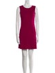 Diane von Furstenberg Crew Neck Mini Dress