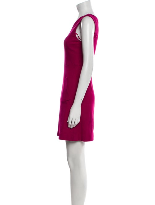 Diane von Furstenberg Crew Neck Mini Dress