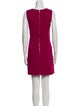 Diane von Furstenberg Crew Neck Mini Dress