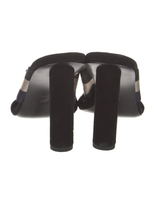 Diane von Furstenberg Striped Slides