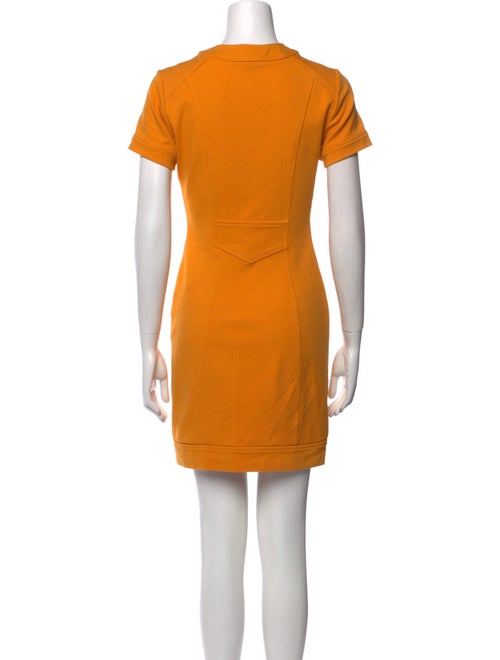 Diane von Furstenberg Crew Neck Mini Dress