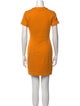 Diane von Furstenberg Crew Neck Mini Dress