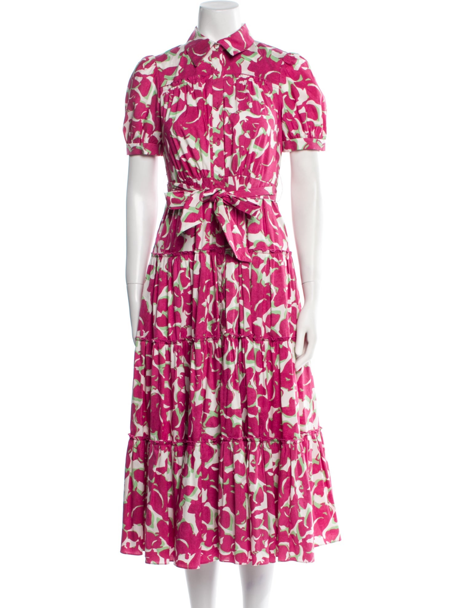 Diane von Furstenberg Printed Long Dress