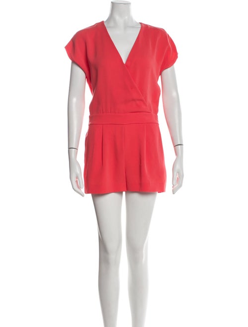 Diane von Furstenberg V-Neck Romper