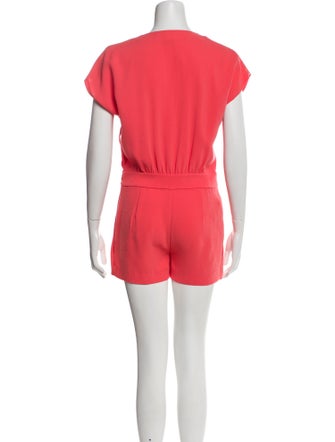 Diane von Furstenberg V-Neck Romper
