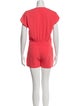 Diane von Furstenberg V-Neck Romper