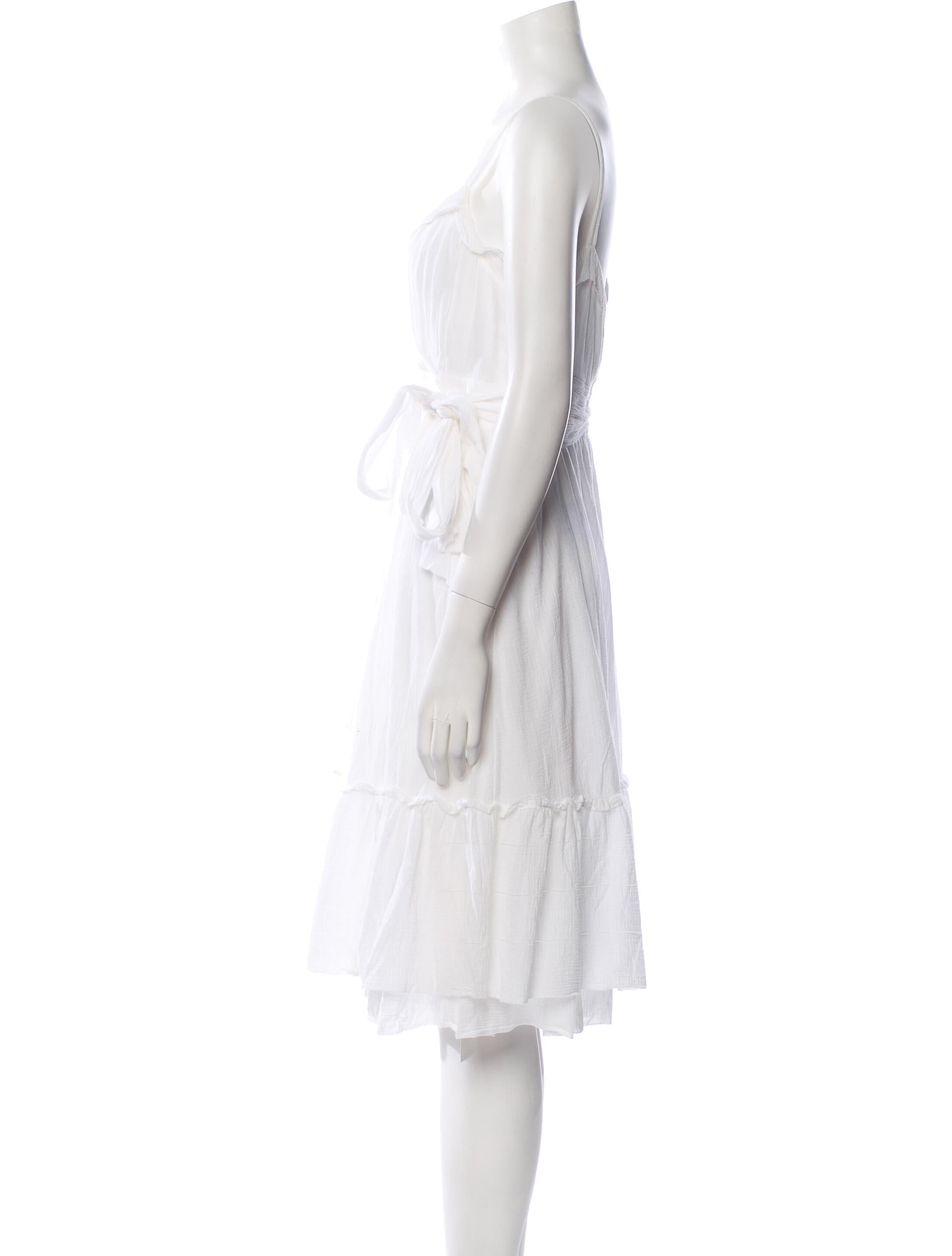 Diane von Furstenberg V-Neck Knee-Length Dress