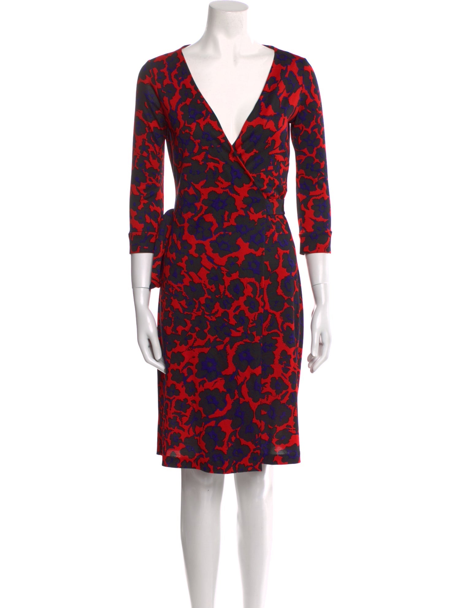 Diane von Furstenberg Silk Knee-Length Dress
