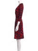 Diane von Furstenberg Silk Knee-Length Dress