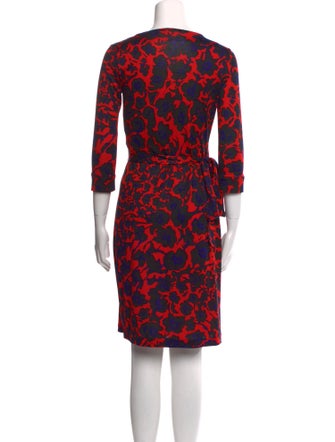 Diane von Furstenberg Silk Knee-Length Dress