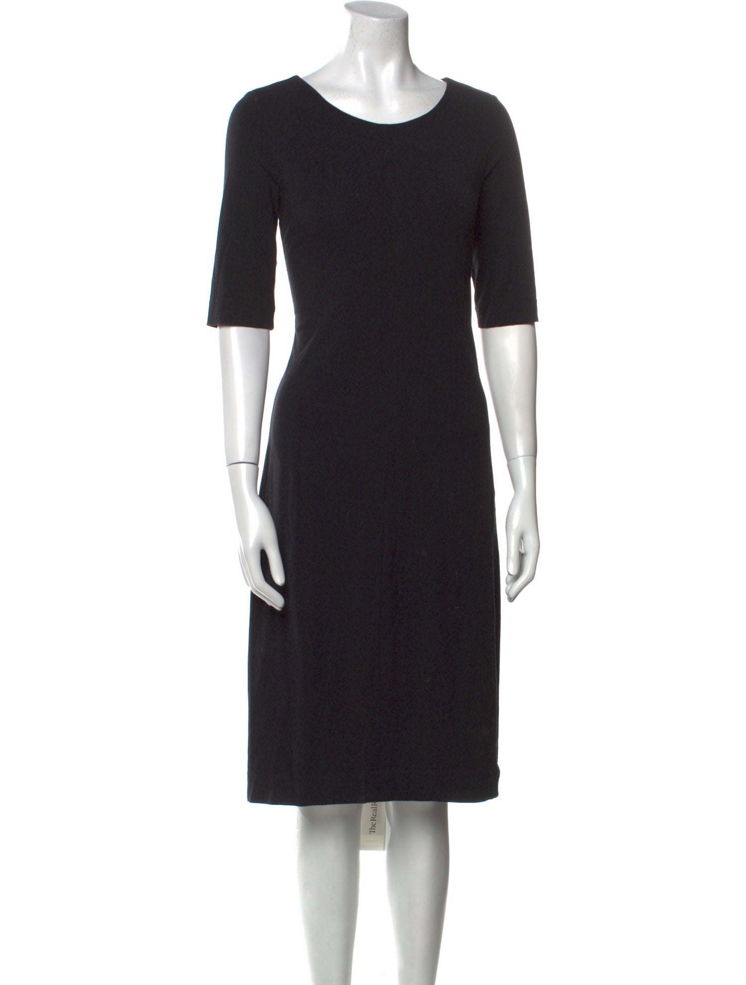 Diane von Furstenberg Scoop Neck Knee-Length Dress