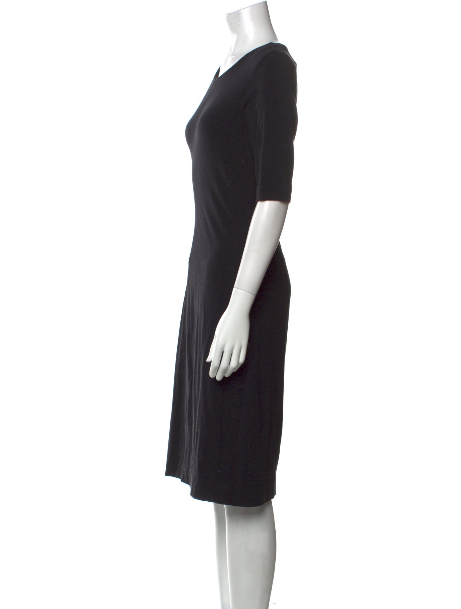 Diane von Furstenberg Scoop Neck Knee-Length Dress