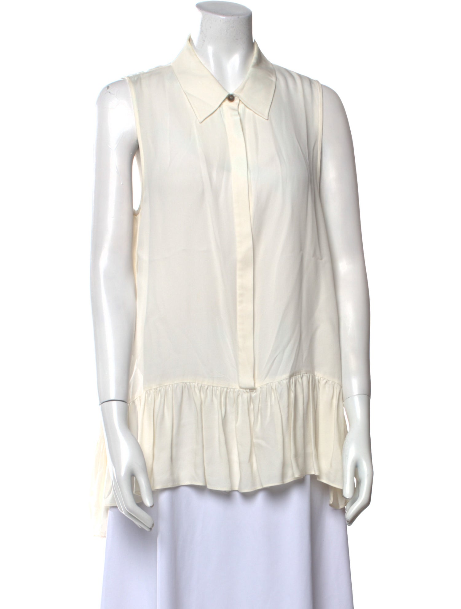 Diane von Furstenberg Silk Sleeveless Blouse