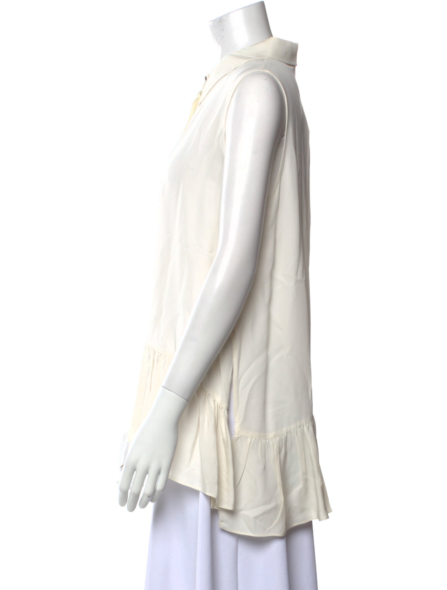 Diane von Furstenberg Silk Sleeveless Blouse