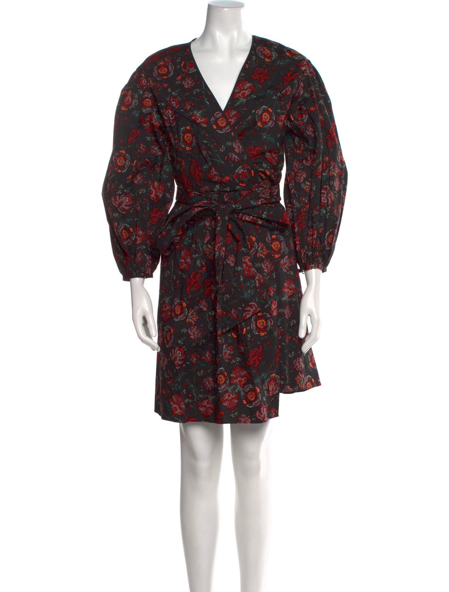Diane von Furstenberg Floral Print Mini Dress w/ Tags