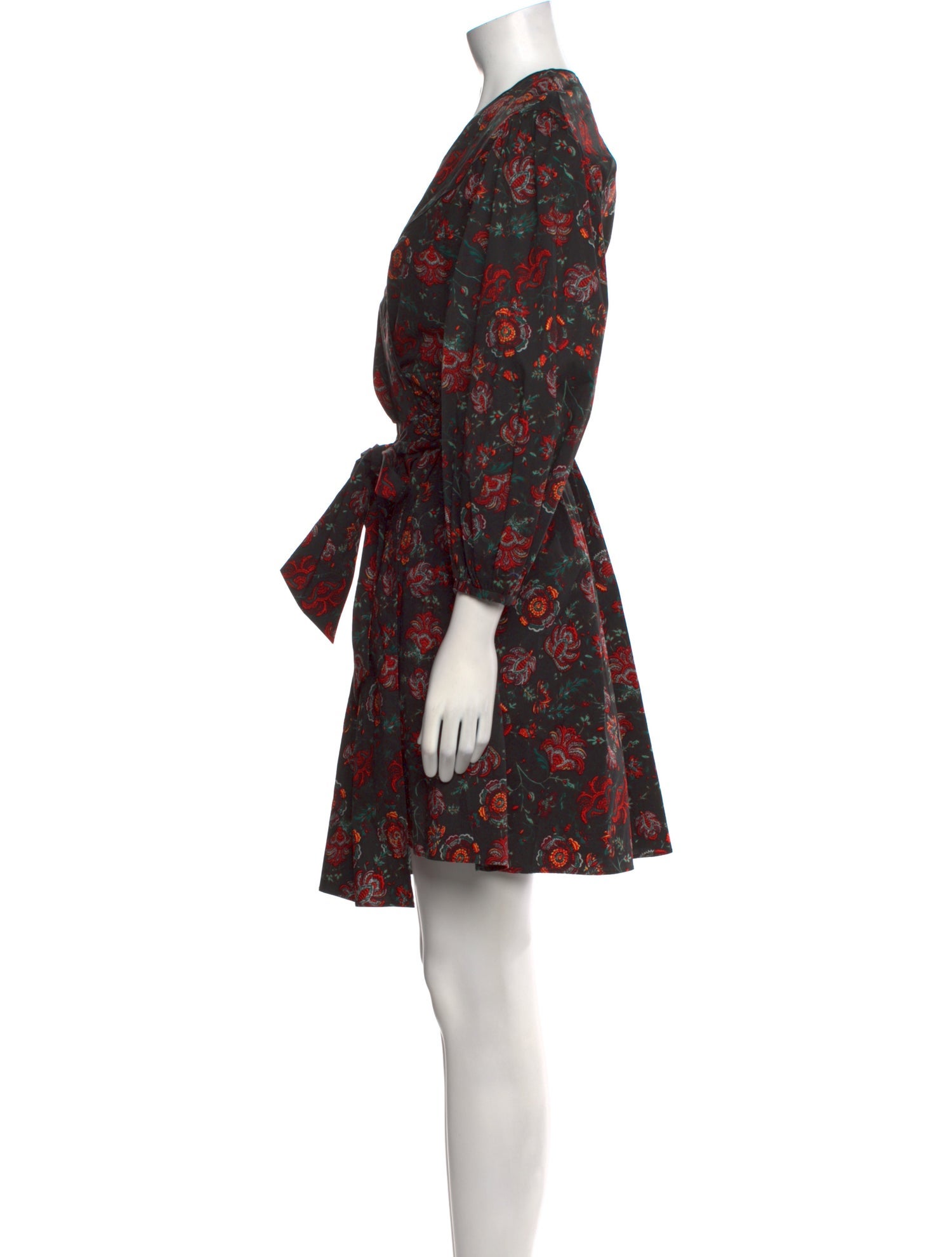 Diane von Furstenberg Floral Print Mini Dress w/ Tags
