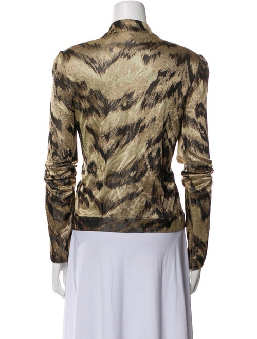 Diane von Furstenberg Animal Print Jacket