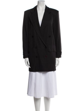 Diane von Furstenberg Silk Peacoat