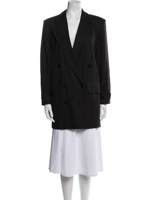 Diane von Furstenberg Silk Peacoat