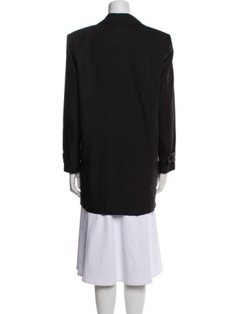 Diane von Furstenberg Silk Peacoat