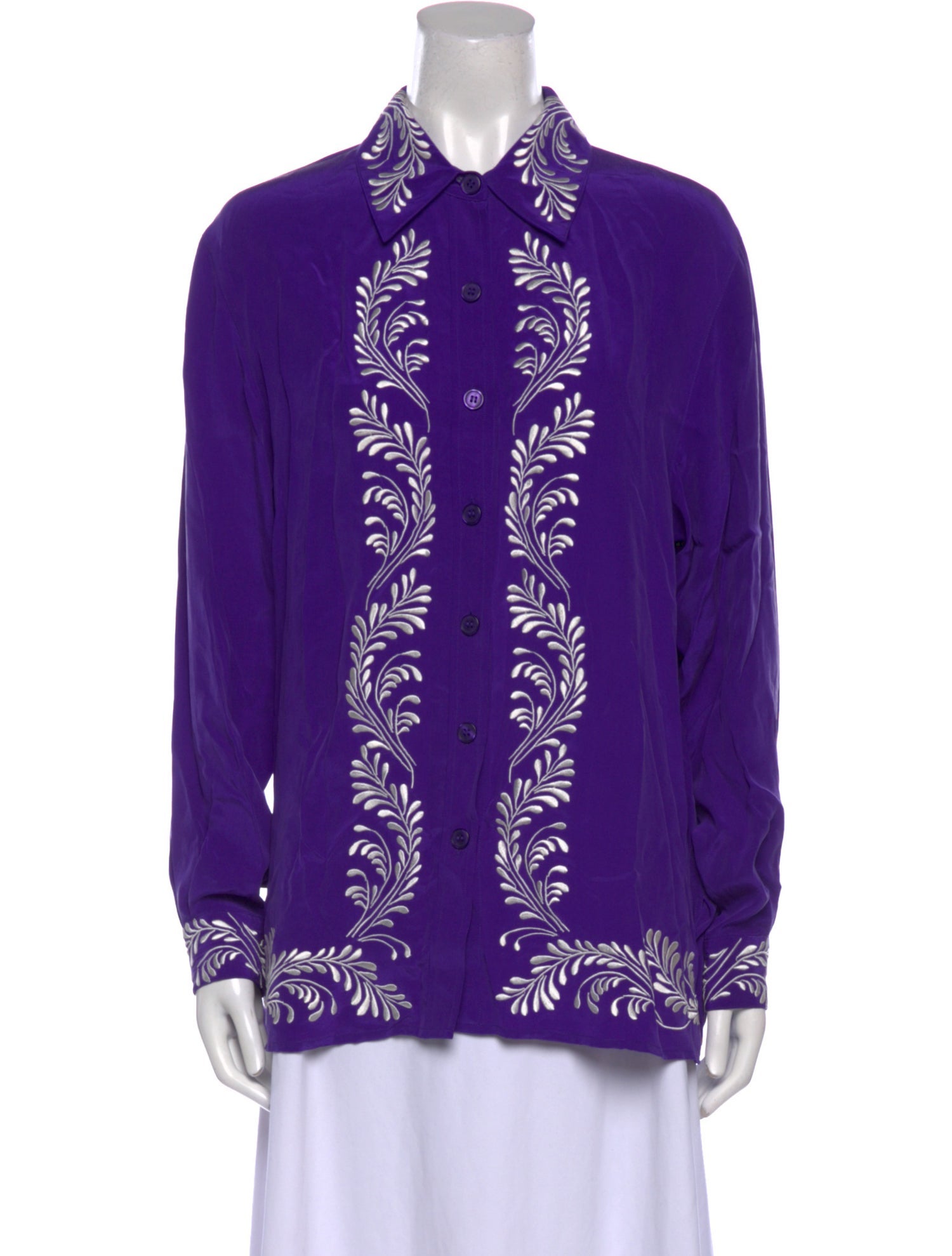 Diane von Furstenberg Silk Printed Tunic